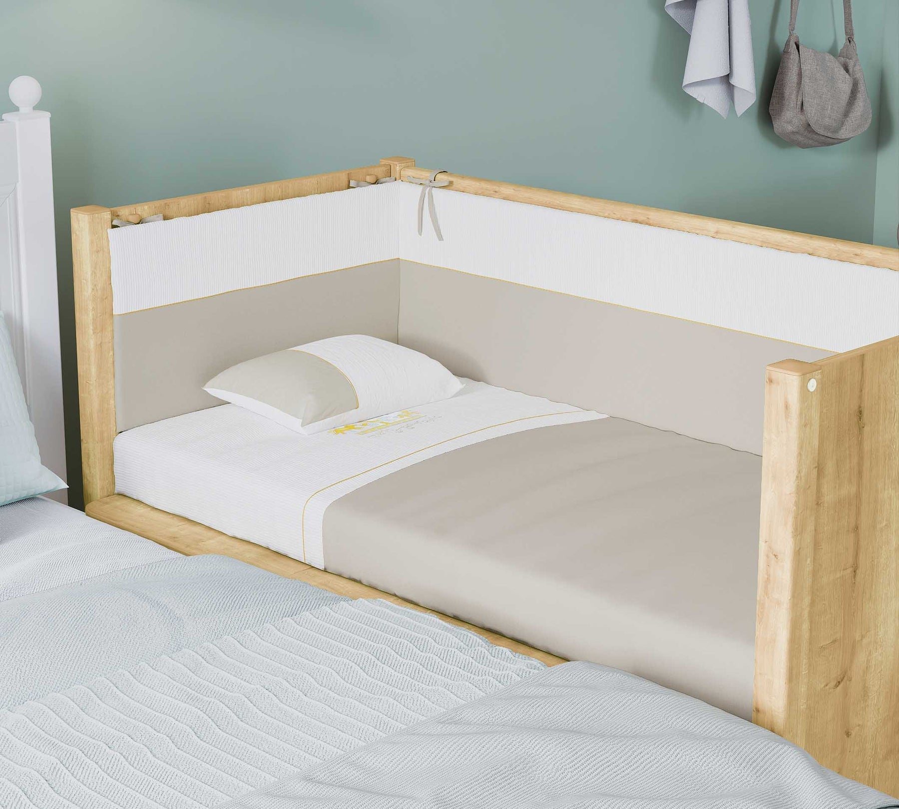 Oak 2024 baby bed