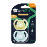 UltraLight Soothers, 6-18m, Pack of 2