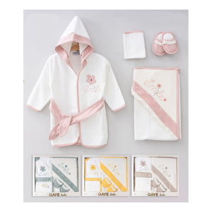 Baby Bathrob set SMILE