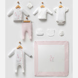 Baby Girls set 0-3m TULIP EMBROIDERED 10-PIECE SET