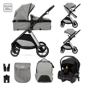 Baby Stroller ASPEN 3in1 with transformable seat