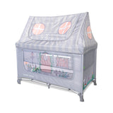 Baby cot SWEET HOME 2 layers with roof