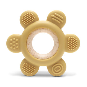 Silicone and Beech Teether “FLOWER”