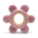 Silicone and Beech Teether “FLOWER”