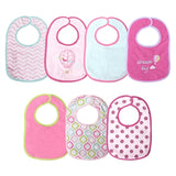 BIBS SET 7 PCS WITH VELCRO