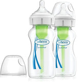 Options+ Wide-Neck Bottle, 270 ML, 2-Pack