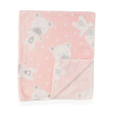 teddy bear baby blanket 90x100 cm