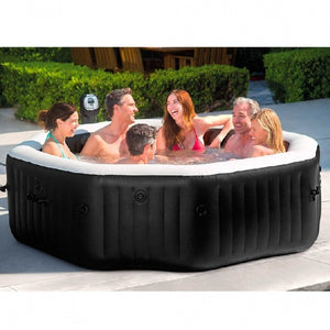 PURESPA JET AND BUBBLE DELUXE SPA 201X71cm OCTAGON