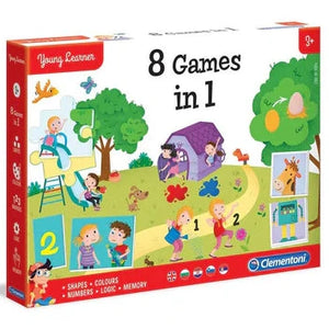 Clementoni 8 Games in 1