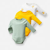 3 Bodysuits long sleeve pack