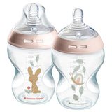 Closer to Nature Natural Start Slow Flow Milk Bottle 260 ml 2 Pcs