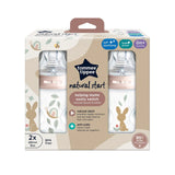 Closer to Nature Natural Start Slow Flow Milk Bottle 260 ml 2 Pcs