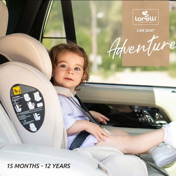 CAR SEAT ADVENTURE, 76-150CM