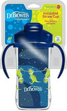 Insulated Straw Cup 300ml , BLUE