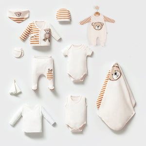 Baby set 0-3m BEAR PRINTED