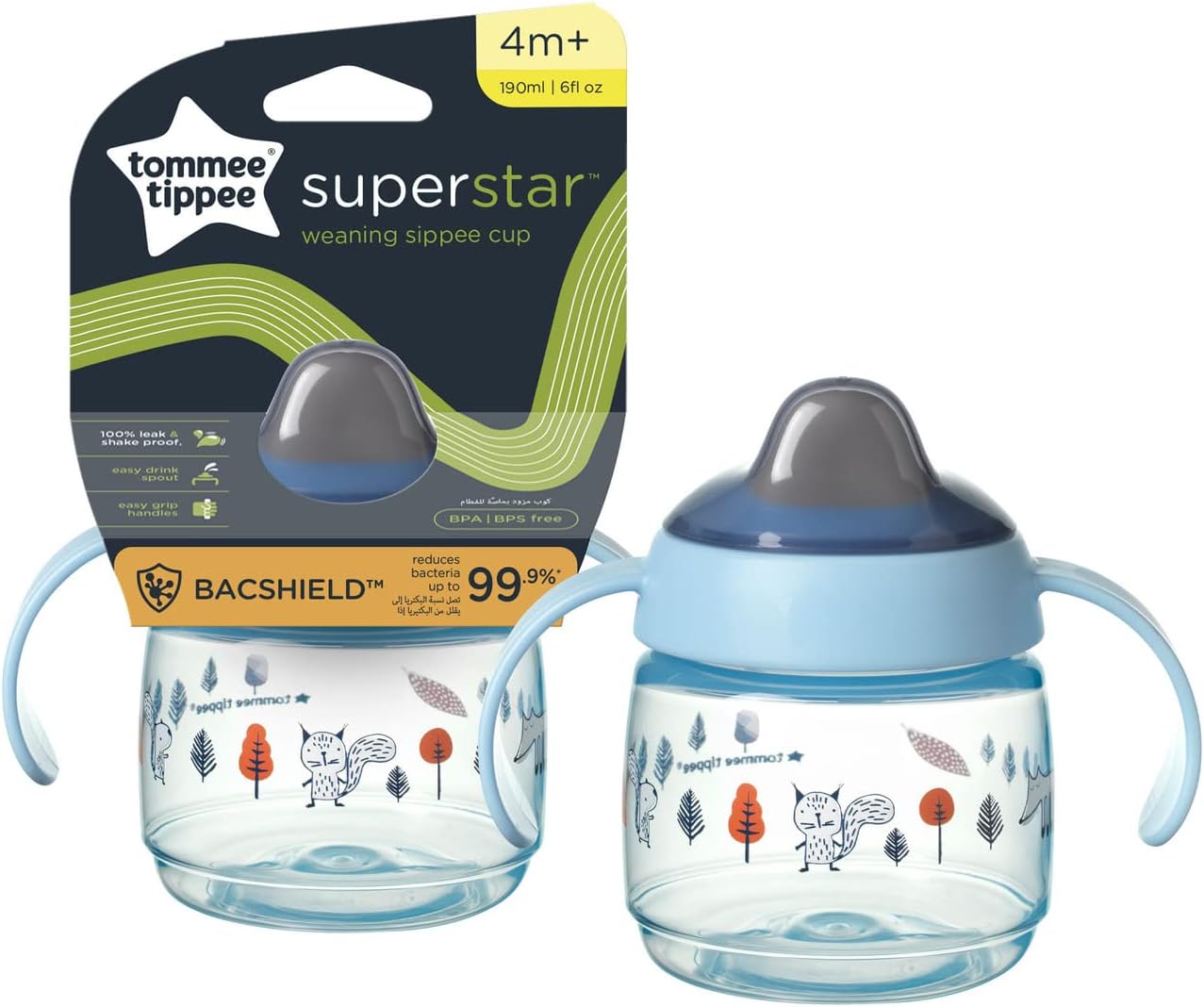 Fashion weaning from bottle to sippy cup