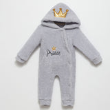 PRINCE OVERALLS gray 3-12 m