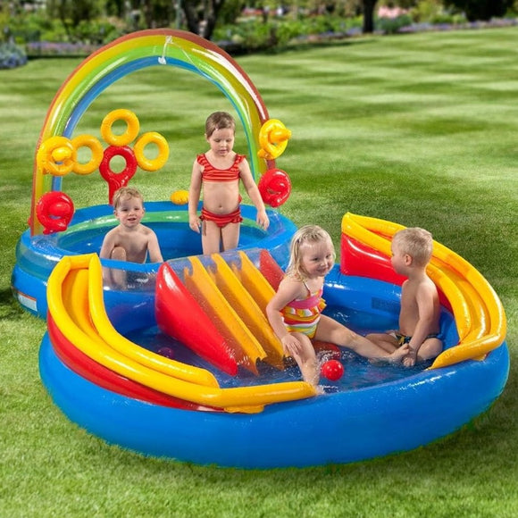 Rainbow Ring Inflatable Play Center