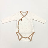 HAPPY ROBOT BODY Long-Sleeve Side-Snap  0-3-6 m