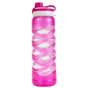 Water Bottle Wave Pink 0.9L