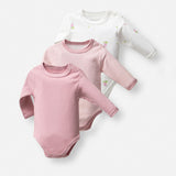 3 Bodysuits long sleeve pack