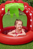 Very Berry Inflatable Baby Pool With UV Careful Sunshade