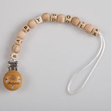 WOOD  PACIFIER HOLDER