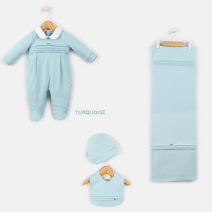 BABYDOLA SET 0-3m Turquoise