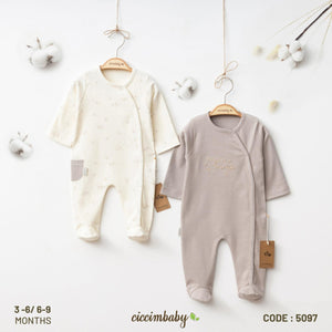 CİCCİM OVERALLS set 3-9m