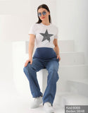 Maternity Wide Leg Jeans