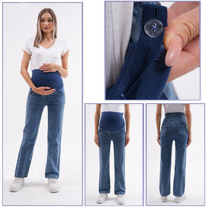 Maternity Straight Jeans