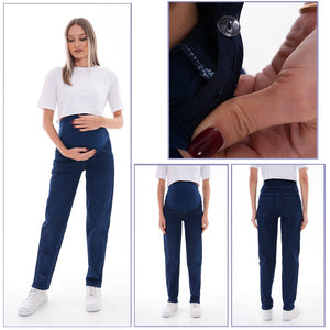 Maternity Boyfriend JEANS/Navy