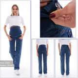 Wide Leg Maternity Jeans