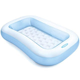 RECTANGULAR INFLATABLE KIDS POOL (1.66M X 1M)