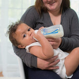 Natural Flow Anti-Colic Options+ Wide-Neck Baby Bottle, with Level 1 Slow Flow Nipple