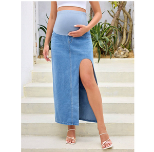 Maternity Denim Skirt