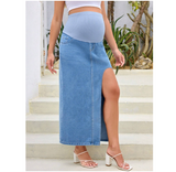 Maternity Denim Skirt