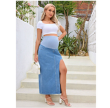 Maternity Denim Skirt