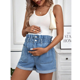 Maternity Denim Shorts