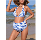 Maternity Beach Vintage Bikini Set