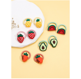 10pcs Baby Girls' Fruit Decor