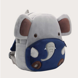 Boys Elephant Shaped Pocket Front Backpack