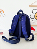 Rocket Design Zipper Backpack