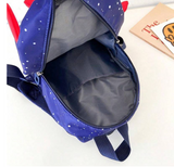 Rocket Design Zipper Backpack