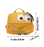 Big Eyes Cat Emoji Pattern  Backpack