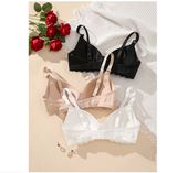 Maternity Contrast Lace Bra Underwear