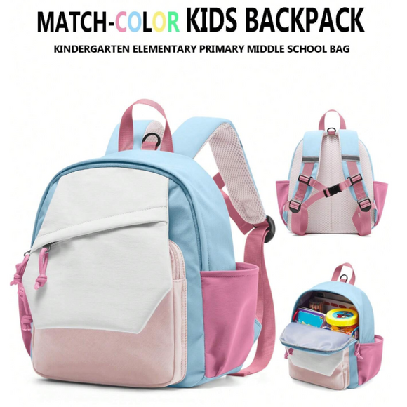 pink Color-Matching Preschool Backpack