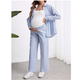 Maternity 2pcs Set Striped