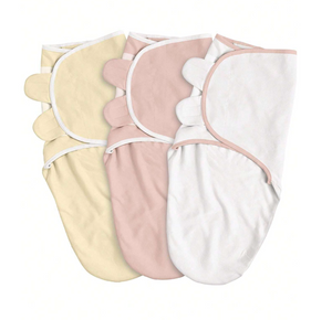 3-Pack Baby Swaddle Sleep Sacks pink 0-3M