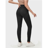 BASICS Maternity Wide Waistband Solid Leggings